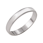 Обручальное кольцо из серебра
