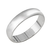Обручальное кольцо из серебра
