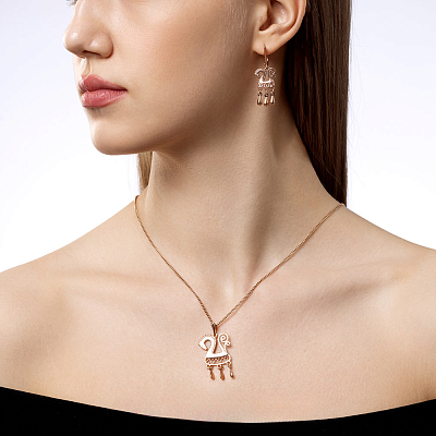 Серьги 34017035
