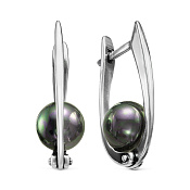 Серьги бижутерия с имитацией жемчуга