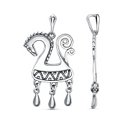 Подвеска Лошадка бижутерия