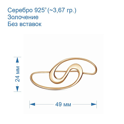 Брошь 13016631