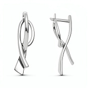 Серьги из серебра