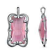 Подвеска бижутерия с ювелирным стеклом