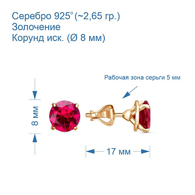 Серьги 3385016р8