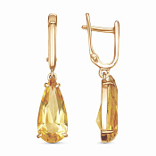 Серьги бижутерия с ювелирным стеклом