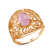 Кольцо ажурное винтажное бижутерия с иск. кошачьим глазом