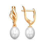 Серьги с подвесками бижутерия с имитацией жемчуга