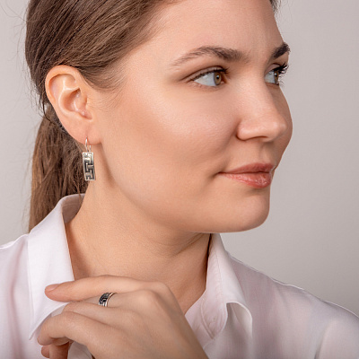 Серьги 34015078