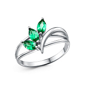 Кольцо бижутерия с иск. шпинелью