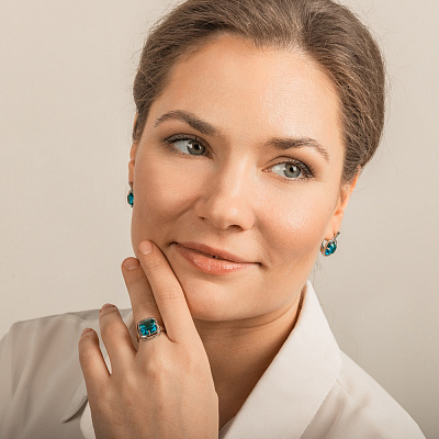 Серьги 33715434Пл7