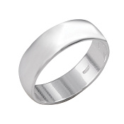Обручальное кольцо из серебра
