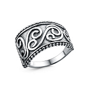 Кольцо винтажное из серебра