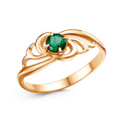 Кольцо бижутерия с иск. шпинелью