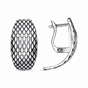 Серьги винтажные из серебра
