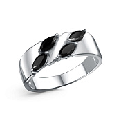 Кольцо бижутерия с фианитами