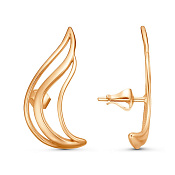 Серьги гвоздики из серебра