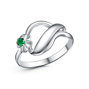 Кольцо бижутерия с иск. шпинелью