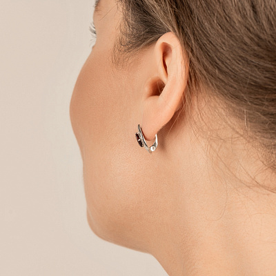 Серьги 34815040ПлГр