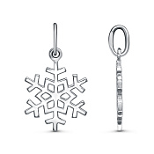 Подвеска Снежинка бижутерия