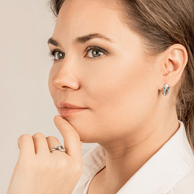 Серьги 33115040ПлТг