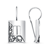 Серьги ажурные винтажные бижутерия