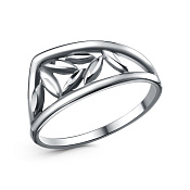 Кольцо с алмазной гранью бижутерия