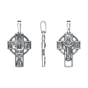 Подвеска крест бижутерия