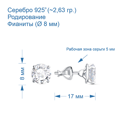 Серьги 3385015Д