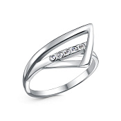 Кольцо дорожка бижутерия с ювелирным стеклом