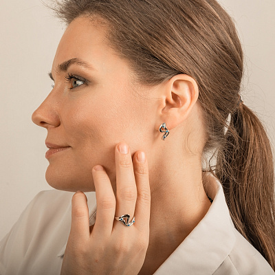 Серьги 33816376Д3