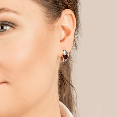 Серьги 34815040ПлГр