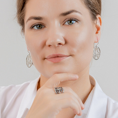 Серьги 34015596Пл