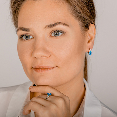 Серьги 33814348Пл3