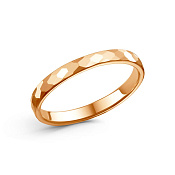 Обручальное кольцо с алмазной гранью бижутерия