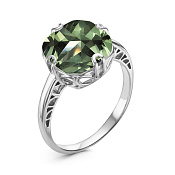 Кольцо из серебра с фианитом