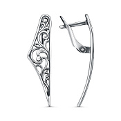 Серьги из серебра