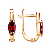 Серьги бижутерия с фианитами