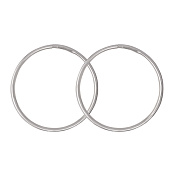 Серьги конго 25 мм бижутерия