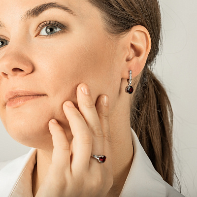 Серьги 33110424ДГр