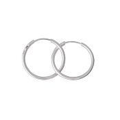 Серьги конго 15 мм бижутерия