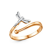 Кольцо разъемное Стрекоза бижутерия