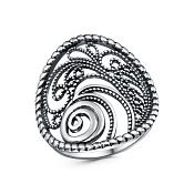 Кольцо ажурное винтажное бижутерия