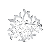 Брошь Дерево из серебра