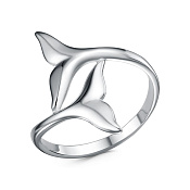 Кольцо широкое Хвост Русалки бижутерия