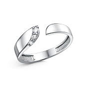 Кольцо разъемное бижутерия с фианитами