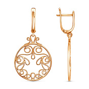 Серьги длинные с подвесками бижутерия