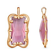 Подвеска бижутерия с ювелирным стеклом