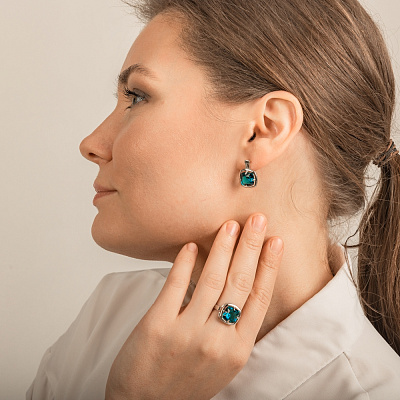 Серьги 33715434Пл7