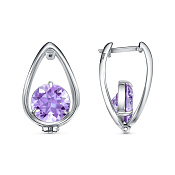 Серьги бижутерия с фианитами